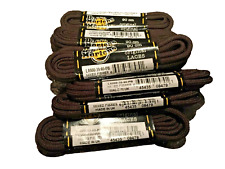 1 pair DR MARTENS brown 4 mm cord LACES 90 cm SHOE boot  Made UK