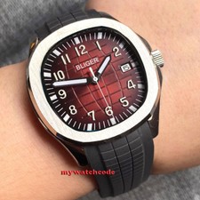 Square 40mm BLIGER Red Dial