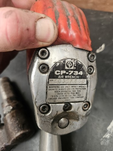 Chicago pneumatic cp734 - chicago,