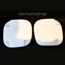 White plastic Fog Light Covers