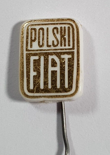 Classic polski fiat logo car - polski,