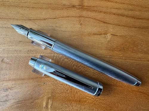 Sheaffer 100 brushed - sheaffer, chrome
