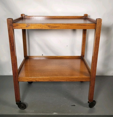 Mid century oak - mid, serving