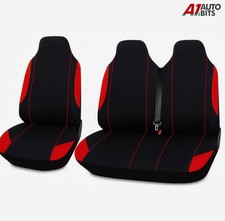 Red Comfort Fabric Seat Covers