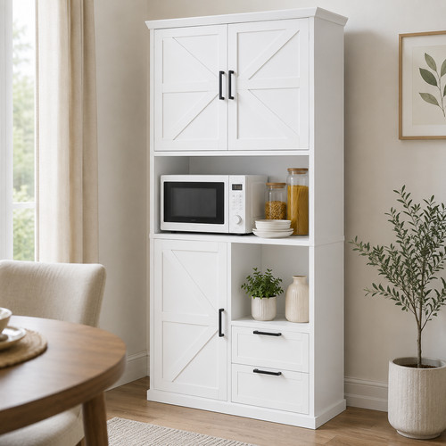 Tall kitchen pantry cabinet - tall,