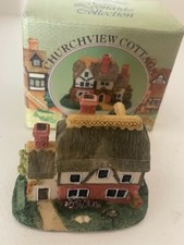 Vintage Leonardo Collection Miniature House/Cottage Churchview Cottage