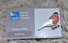 RSPB Bird Pin Badge -