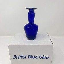 Small Bristol Blue Glass