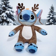 Lilo Stitch Plush Soft Toy Lilo Stitch With Reindeer Costume New With Marks.....