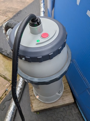 Intex 2kw electric pool - intex,