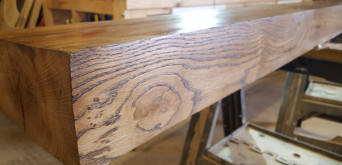 Dry oak beam - dry, fire