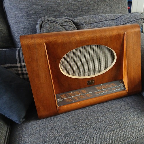 Vintage hmv radio - radio, mw