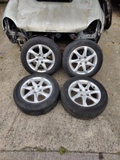 Peugeot 208 15 Inch Alloy Wheels and Tyres Set Of 4 185 65 15 6J 12-19 67377357