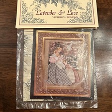 Lavender & Lace Counted Cross Stitch Chart Morning Song LL31 - NIP