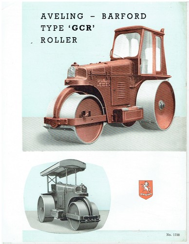 Aveling barford gcr - aveling, series