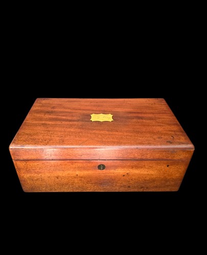Victorian mahogany writing - victorian,