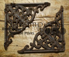 2 Cast Iron Antique Victorian