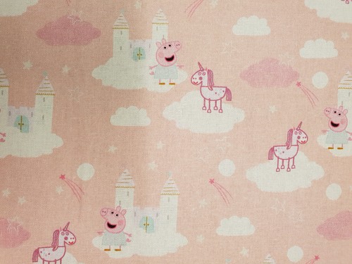 Peppa pig fabric 100 - pig,