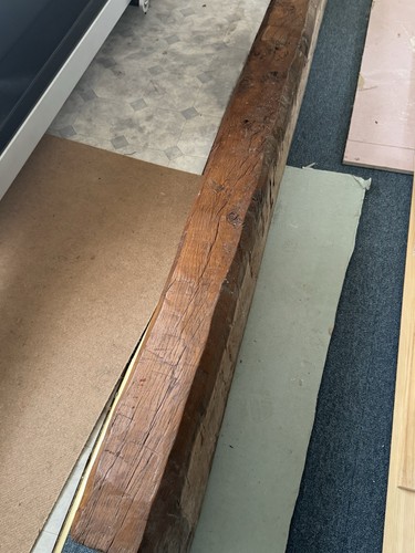 Solid oak beam - oak,
