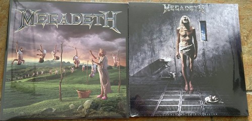 Megadeth black vinyl - megadeth, 2