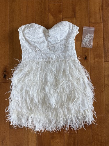 Bebe isis white - m, sequin