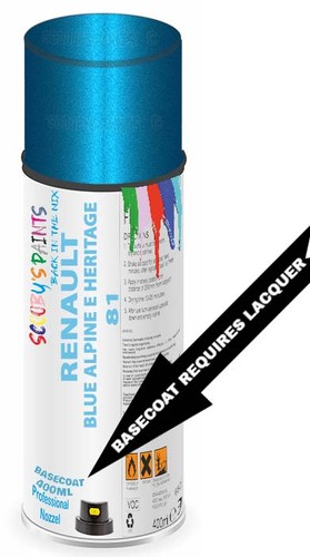 Aerosol paint renault - renault, 81