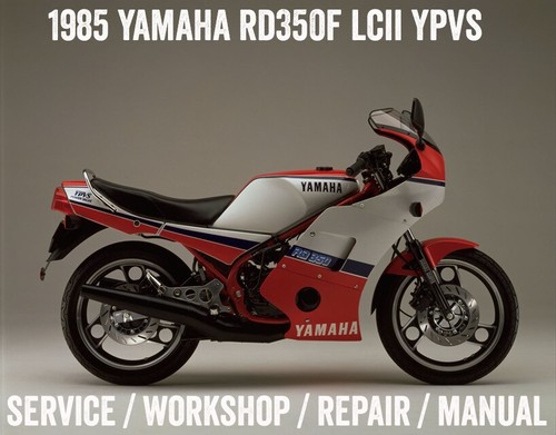 1985 yamaha rd350f rd350 - 1985,