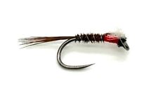 6 x Muskins - Natural With Red Thorax - Trout Fishing Flies