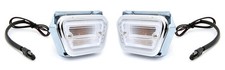NEW! 1968 Ford Mustang FRONT SIDE MARKER LIGHT ASSEMBLY PAIR Left and Right side