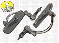 PAIR OF CHROME HANDLEBAR END