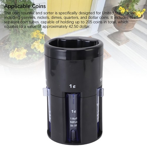 Coin sorter rotatable - coin,