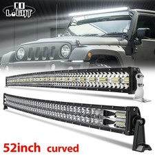 Tri-Row LED Work Light Bar 52