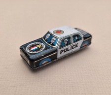 Japanese Vintage  Tin Plate Higgway Patrol Toy Car