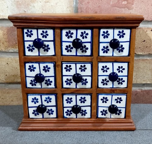 Vintage wooden drawer - vintage, spice