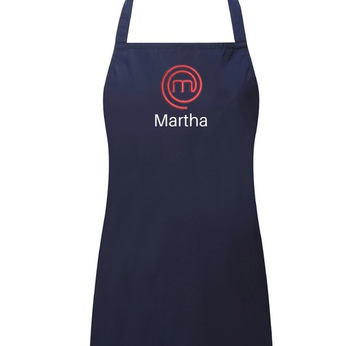 Embroidered masterchef apron - masterchef,