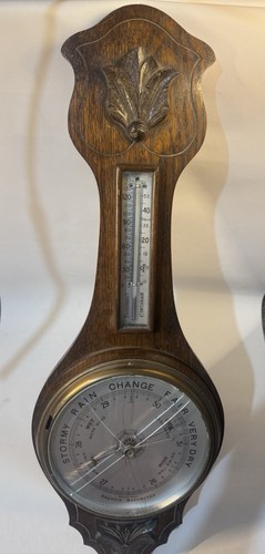 Vintage british made aneroid - british,