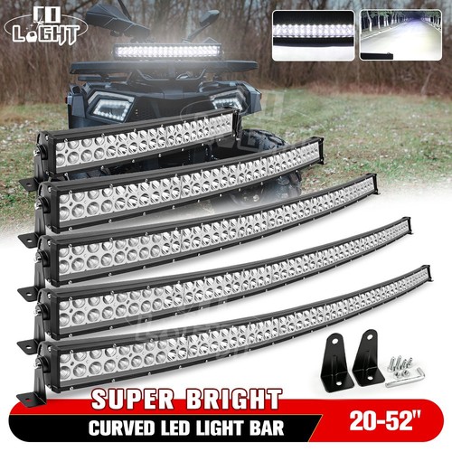 Curved led work light - 7-52",