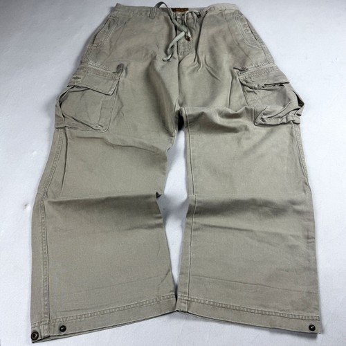 Mens vintage beige cargo - mens,