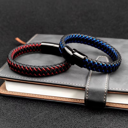 Medical alert men bracelet - alert,