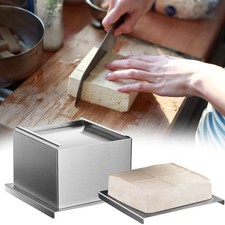 Tofu Mold Maker Press Cutting Making Cheese Kit Stainless Steel Mould DIY Mold