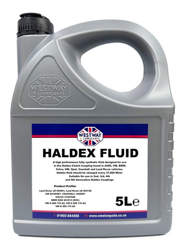 Haldex fluid coupling - fluid,
