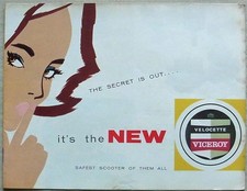 VELOCETTE VICEROY Scooter Sales Brochure c1960 #F80/50M/01/06