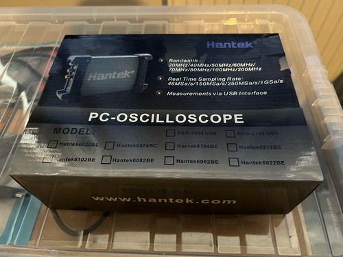 Hantek oscilloscope - hantek, pc