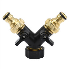 Brass Double Garden Tap
