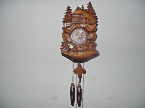 Vintage cuckoo clock - cuckoo,