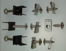 Mk1 Ford Escort Grille Clip & Screw Set RS2000 Mexico Twin Cam RS1600