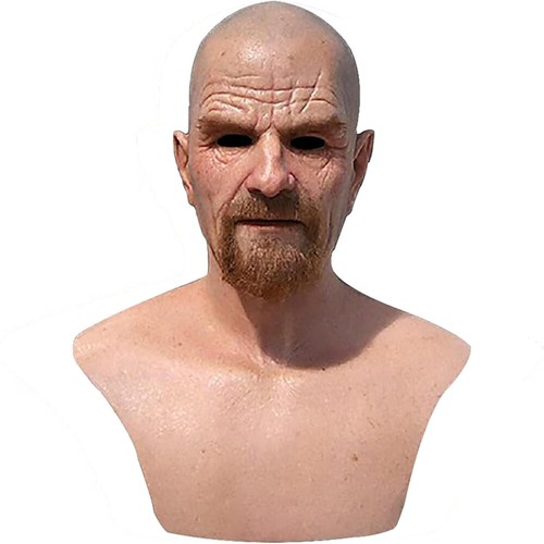 Halloween realistic face bald - realistic,