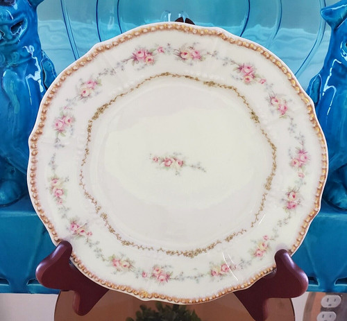 Limoges france scalloped plate - scalloped,