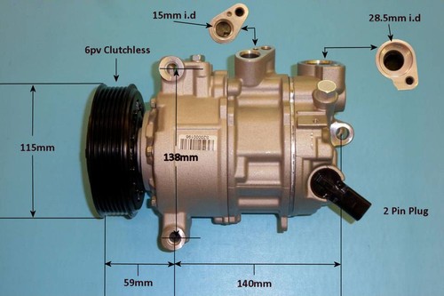 Coolzone aircon compressor - aircon,
