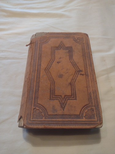 Antique 1860 holy bible - 1860,